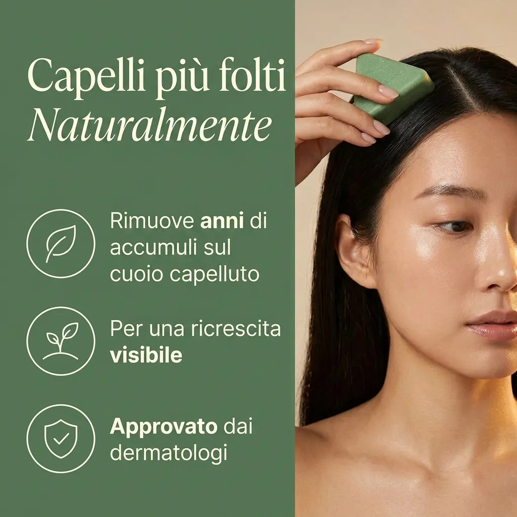Capelli più folti naturalmente: benefici del sapone Floovi